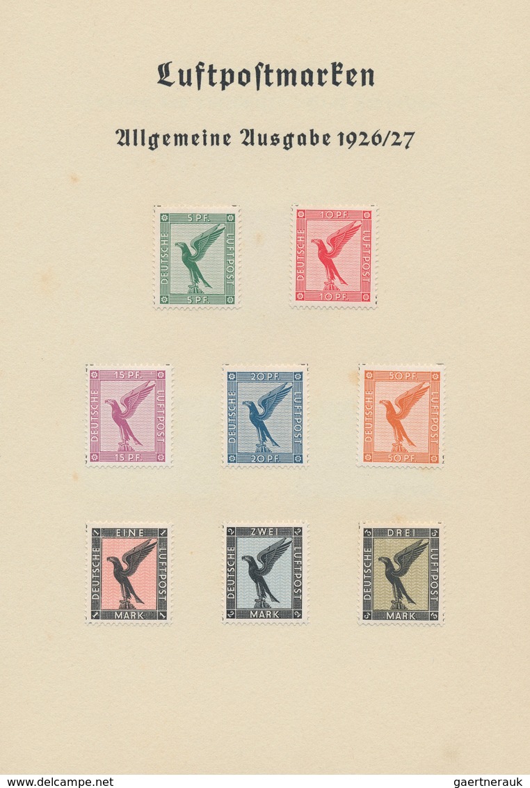 31597 Deutsches Reich - Weimar: 1932, Geschenkheft Der Deutschen Reichspost Mit Prägesiegel Und Kordel, üb - Nuovi