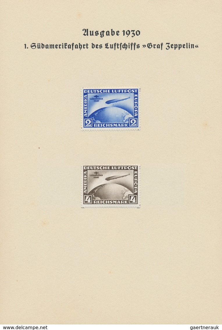 31597 Deutsches Reich - Weimar: 1932, Geschenkheft Der Deutschen Reichspost Mit Prägesiegel Und Kordel, üb - Ungebraucht