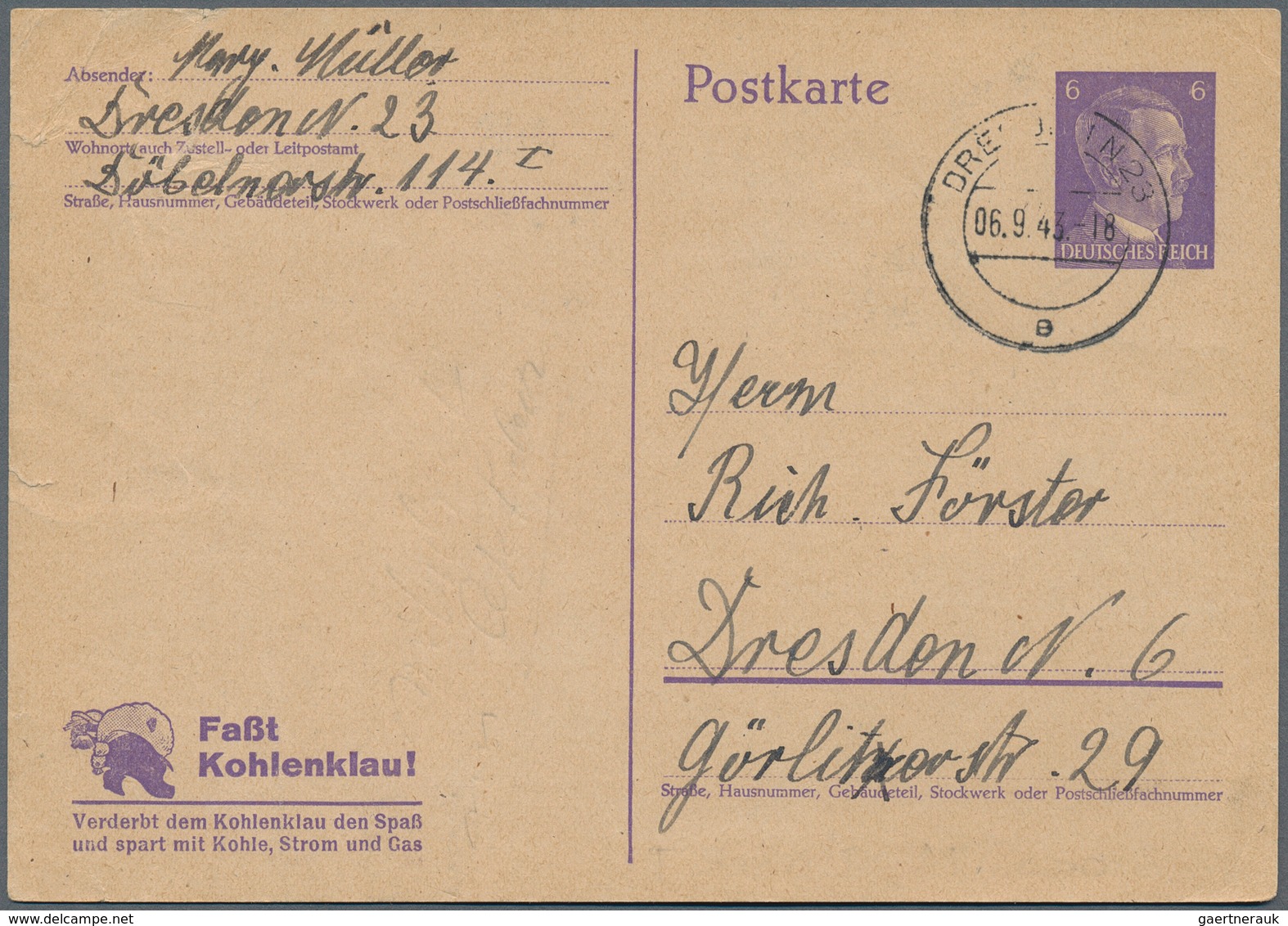 31607 Deutsches Reich - 3. Reich: 1933/1945, Brief- Und Ganzsachenposten Mit über 200 Belegen Dabei Häufig - Ongebruikt