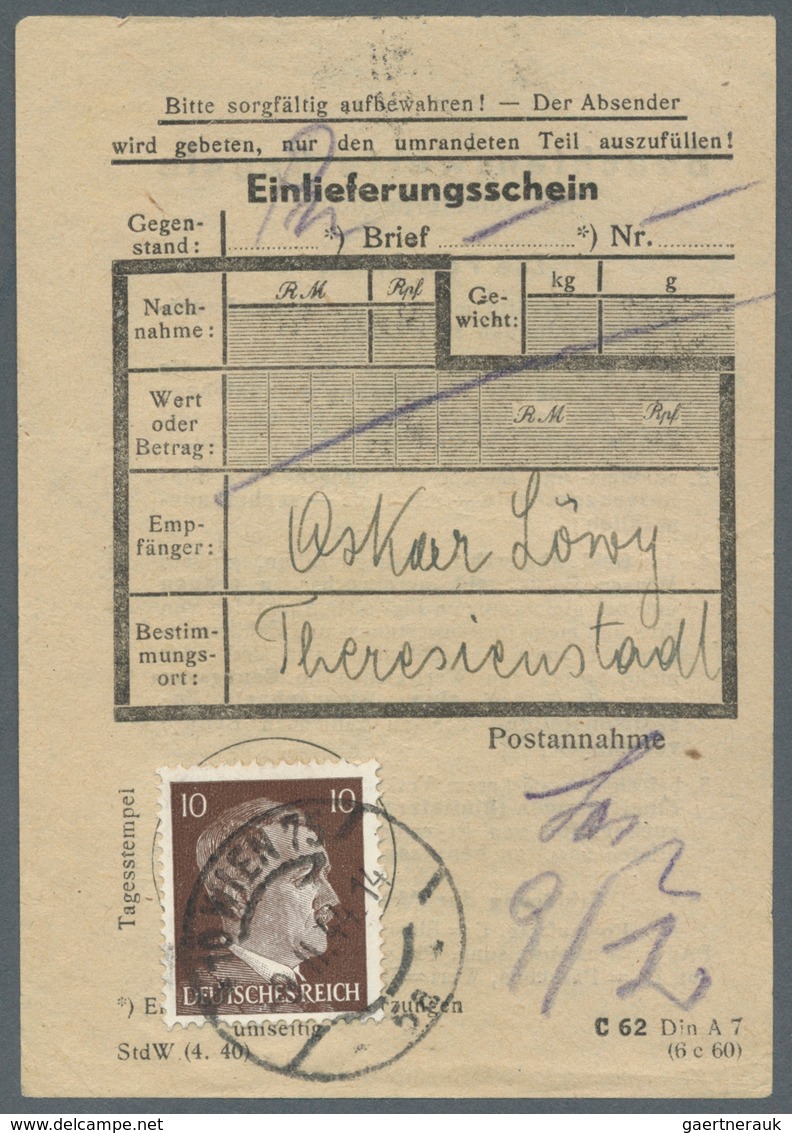 31610 Deutsches Reich - 3. Reich: 1933/1945, Hindenburg Wz. Waffeln Und Hakenkreuz Und Hitler Dauerserienf - Ongebruikt