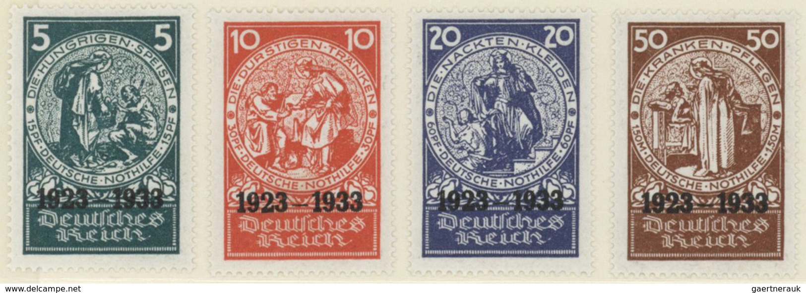 31611 Deutsches Reich - 3. Reich: 1933/1945, In Den Hauptnummern Komplette, Meist Postfrisch Geführte Samm - Ungebraucht