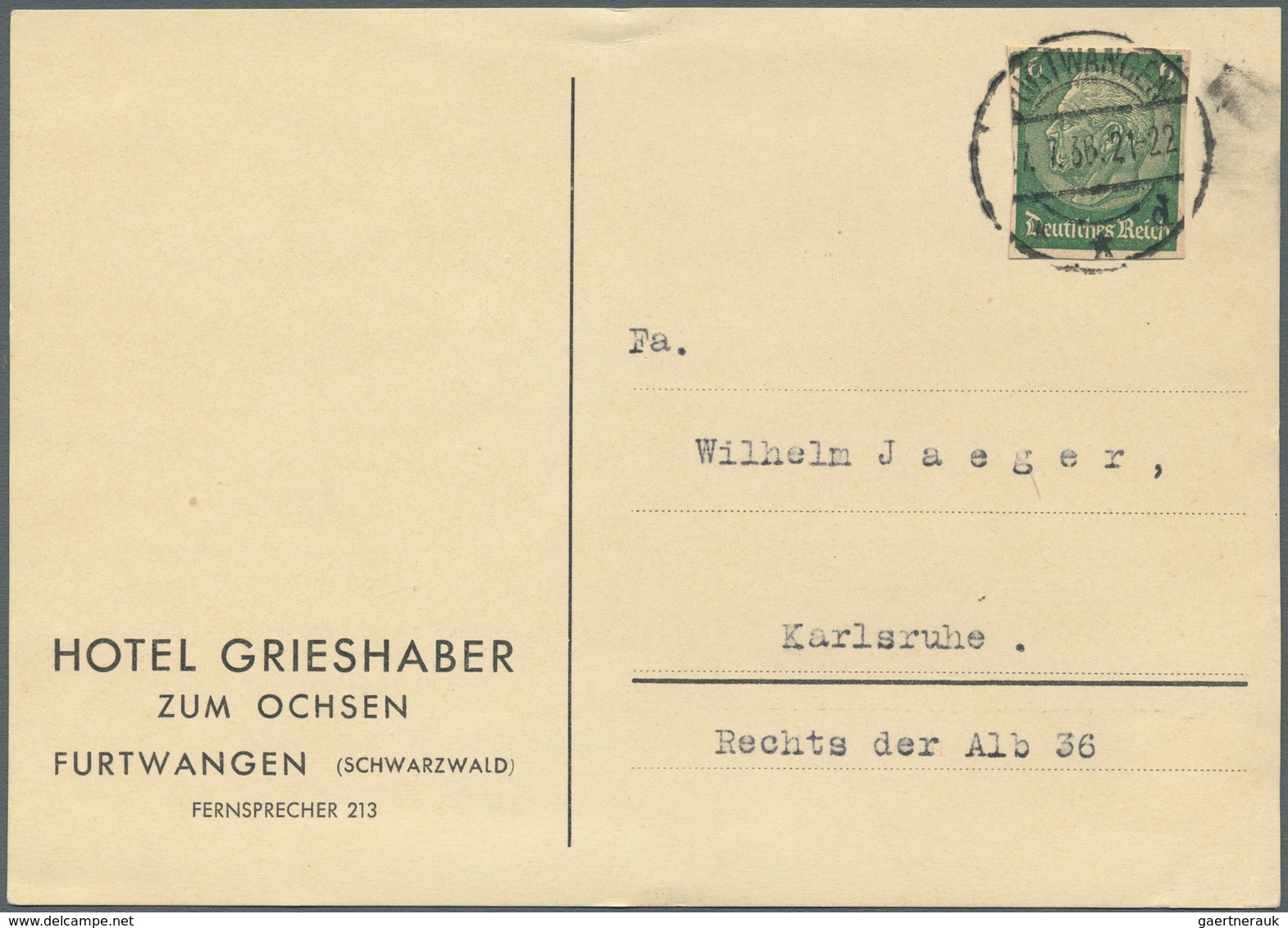 31620 Deutsches Reich - 3. Reich: 1933/1945, vielseitige Partie von ca. 250 Briefen, Karten und Ganzsachen