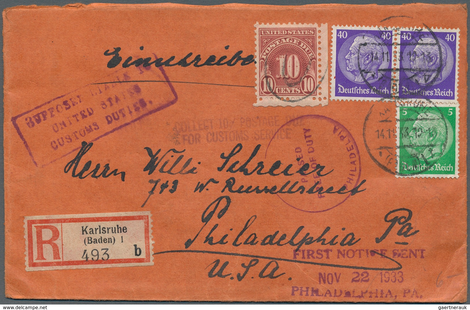 31620 Deutsches Reich - 3. Reich: 1933/1945, vielseitige Partie von ca. 250 Briefen, Karten und Ganzsachen