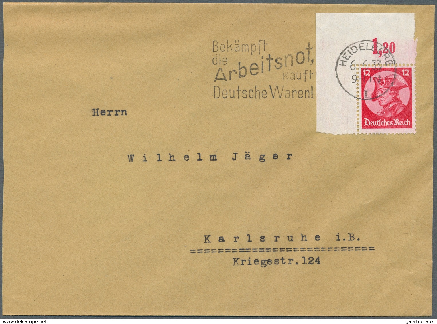 31620 Deutsches Reich - 3. Reich: 1933/1945, vielseitige Partie von ca. 250 Briefen, Karten und Ganzsachen