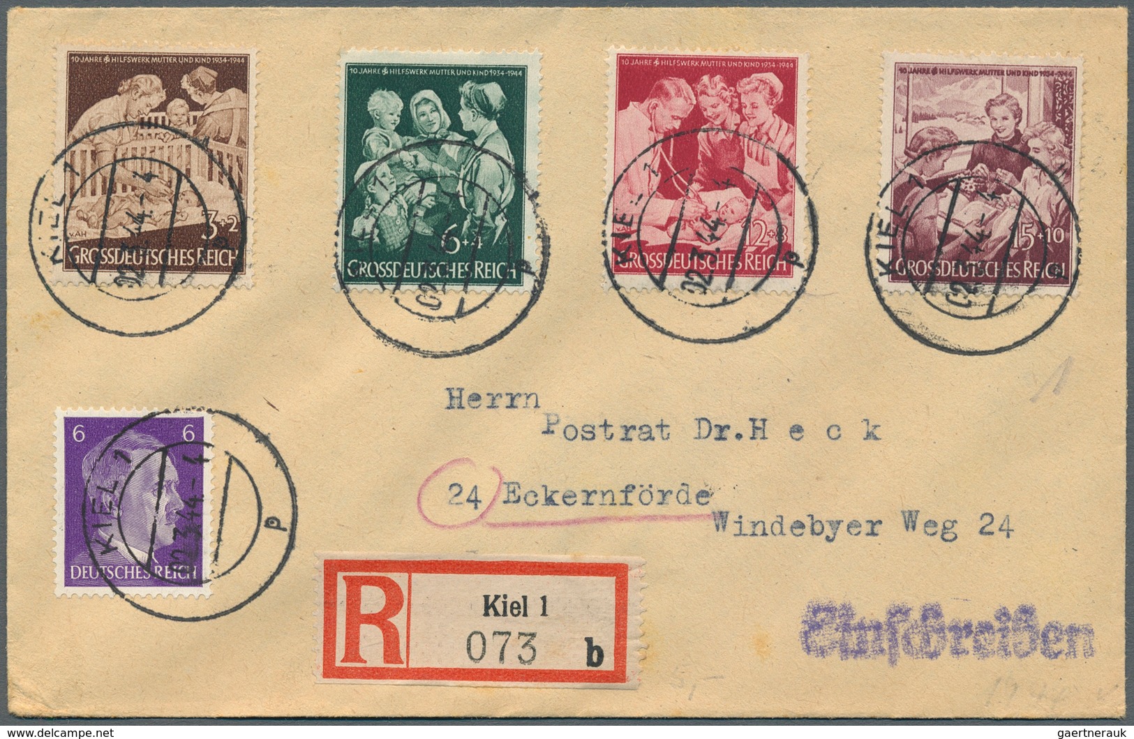 31625 Deutsches Reich - 3. Reich: 1933/1944, III.Reich Und Etwas Besetzungen, Partie Von Ca. 200 Briefen U - Ongebruikt