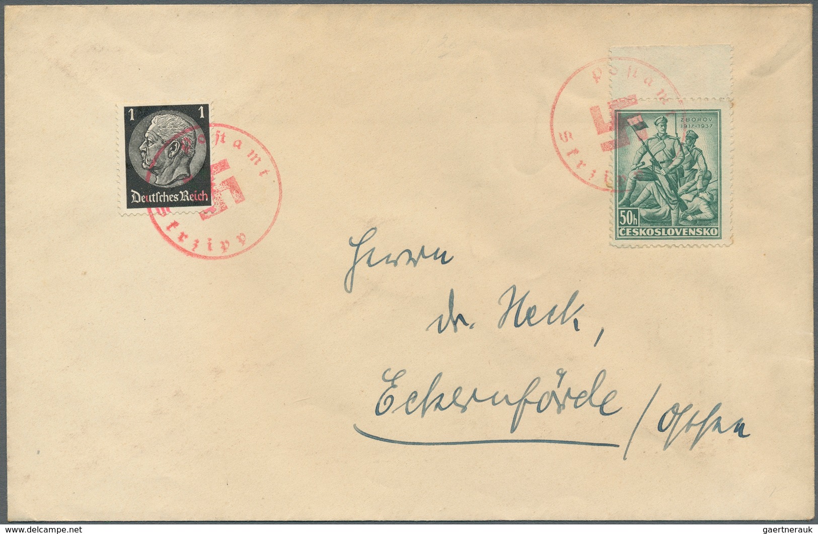 31625 Deutsches Reich - 3. Reich: 1933/1944, III.Reich und etwas Besetzungen, Partie von ca. 200 Briefen u