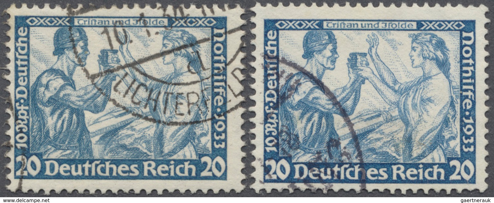 31628 Deutsches Reich - 3. Reich: 1933/1941, Ausnehmend Schön Gestempelter Sammlungsbestand Von Nur Mittle - Ungebraucht