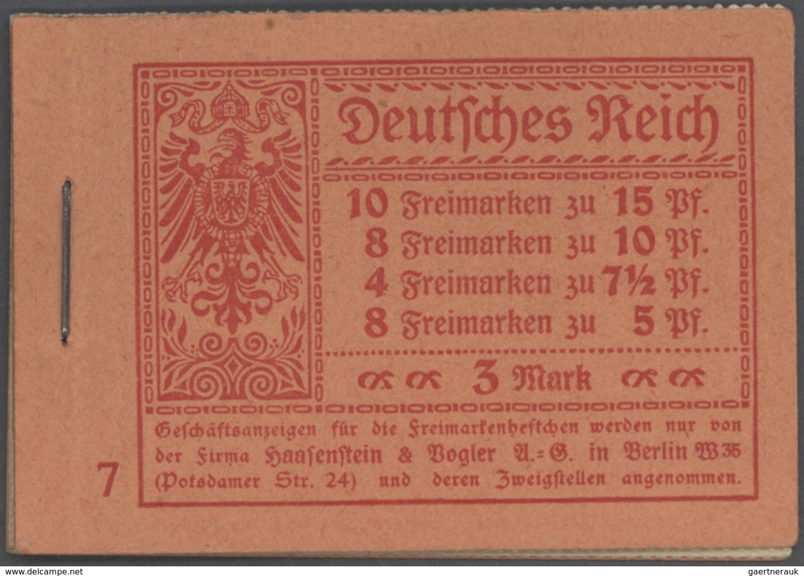 31676 Deutsches Reich - Markenheftchen: 1918/41, Fast Komplette Sammlung Der Postfrischen Markenheftchen, - Postzegelboekjes