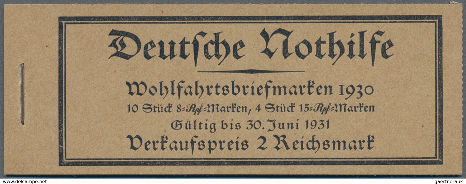 31699 Deutsches Reich - Zusammendrucke: 1927/1942, Partie Mit Div. Briefen Mit Meist Zusammendruck-Frankat - Zusammendrucke
