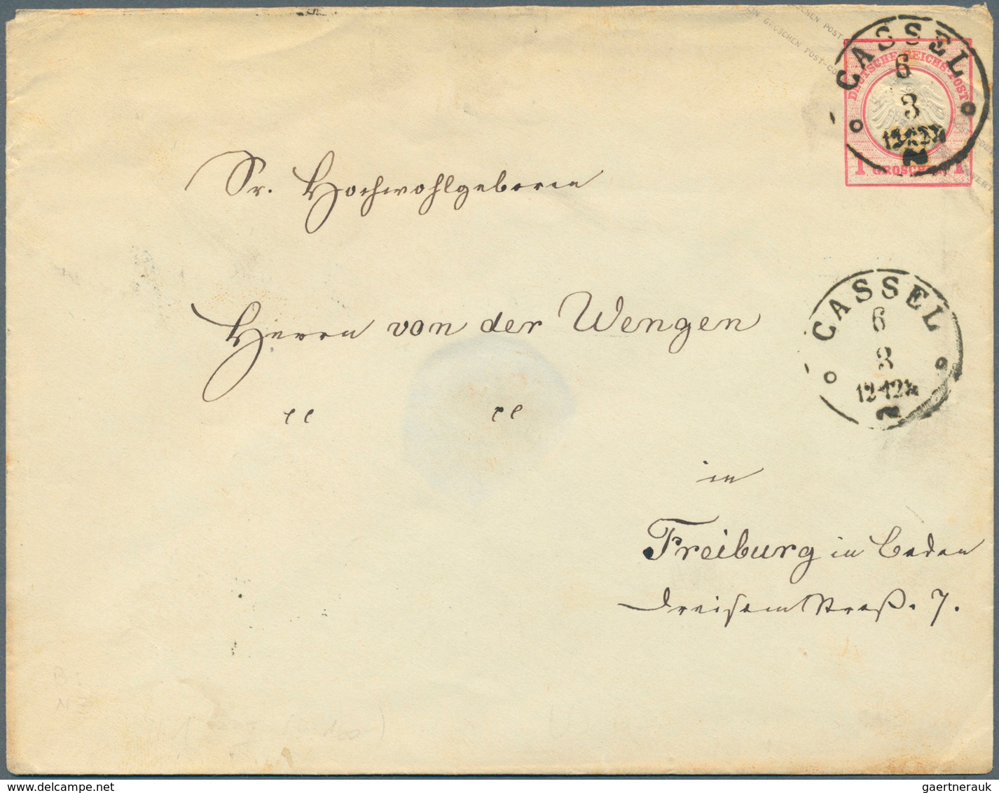 31755 Deutsches Reich - Ganzsachen: 1872/1921. Sammlung Von 33 Postkarten, Inkl. 2 Umschlägen Und 1 Karten - Autres & Non Classés