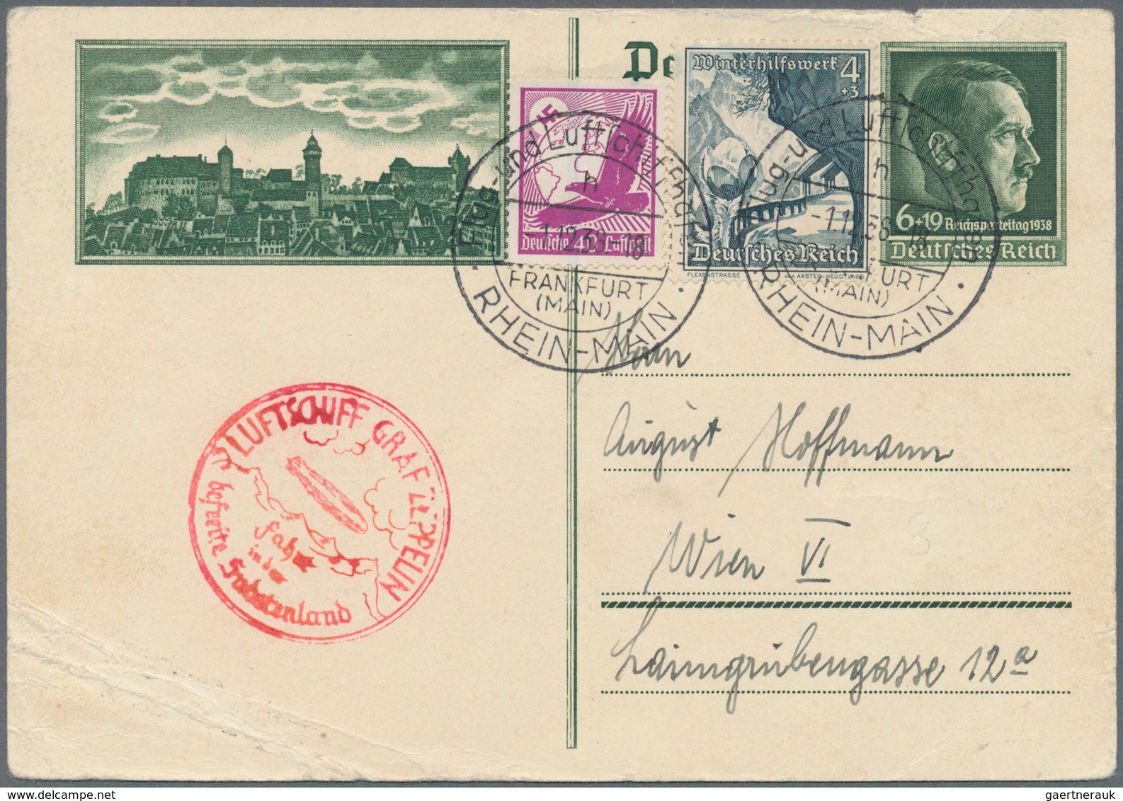 31768 Deutsches Reich - Ganzsachen: 1900/1944, vielseitiger Bestand von ca. 475 Ganzsachenkarten ex P43/P3