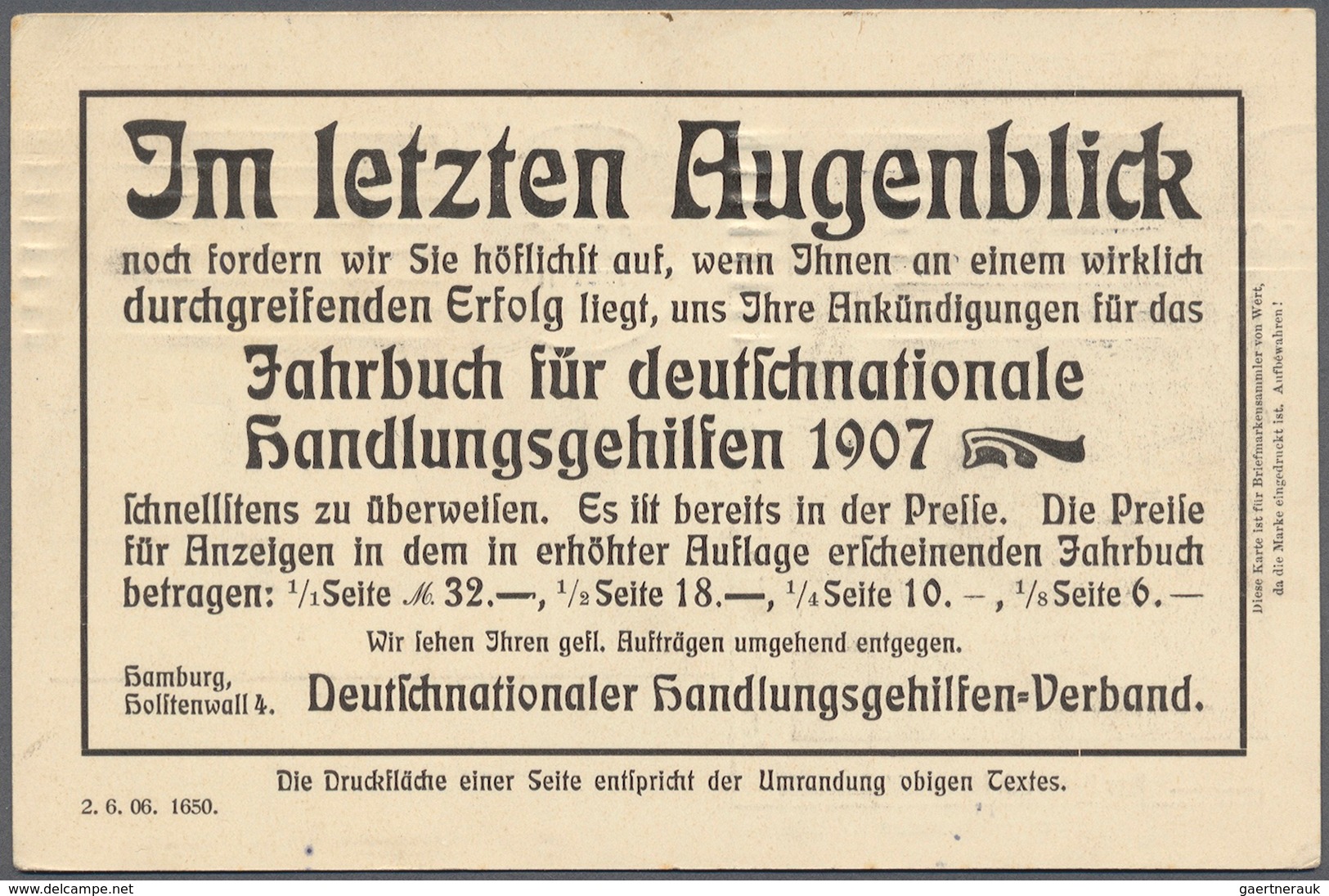 31770 Deutsches Reich - Ganzsachen: 1900/1922, Ca. 50 Germania Privatganzsachenkarten Bzw. Karten Mit Priv - Andere & Zonder Classificatie