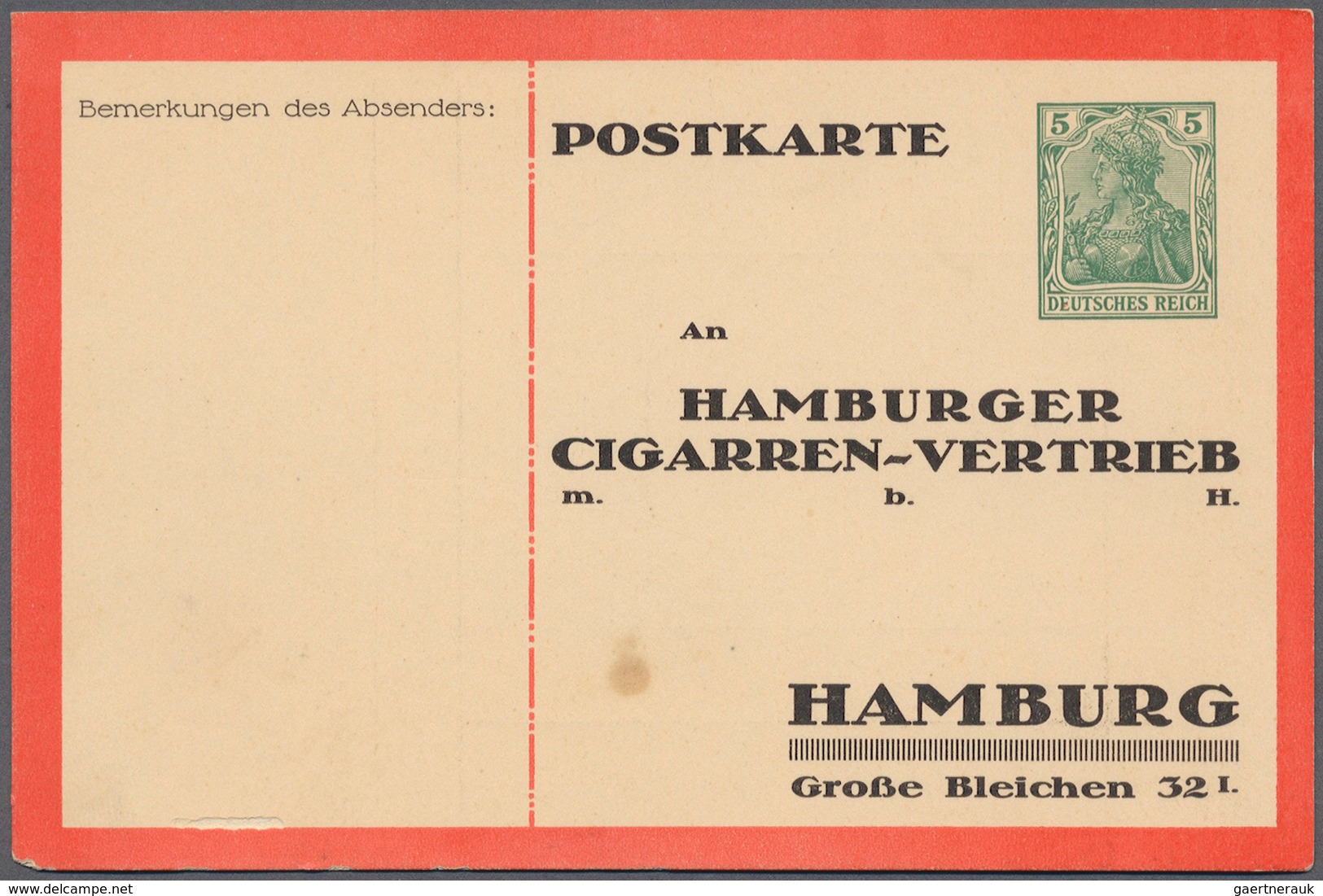 31770 Deutsches Reich - Ganzsachen: 1900/1922, Ca. 50 Germania Privatganzsachenkarten Bzw. Karten Mit Priv - Andere & Zonder Classificatie