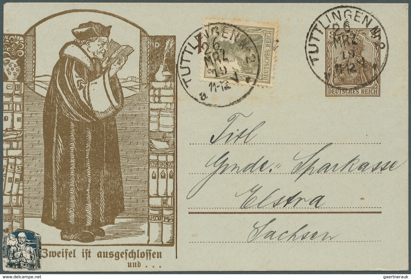31772 Deutsches Reich - Ganzsachen: 1900/1915, Posten von 345 Privat-Postkarten aus PP 11 bis PP 23, ungeb
