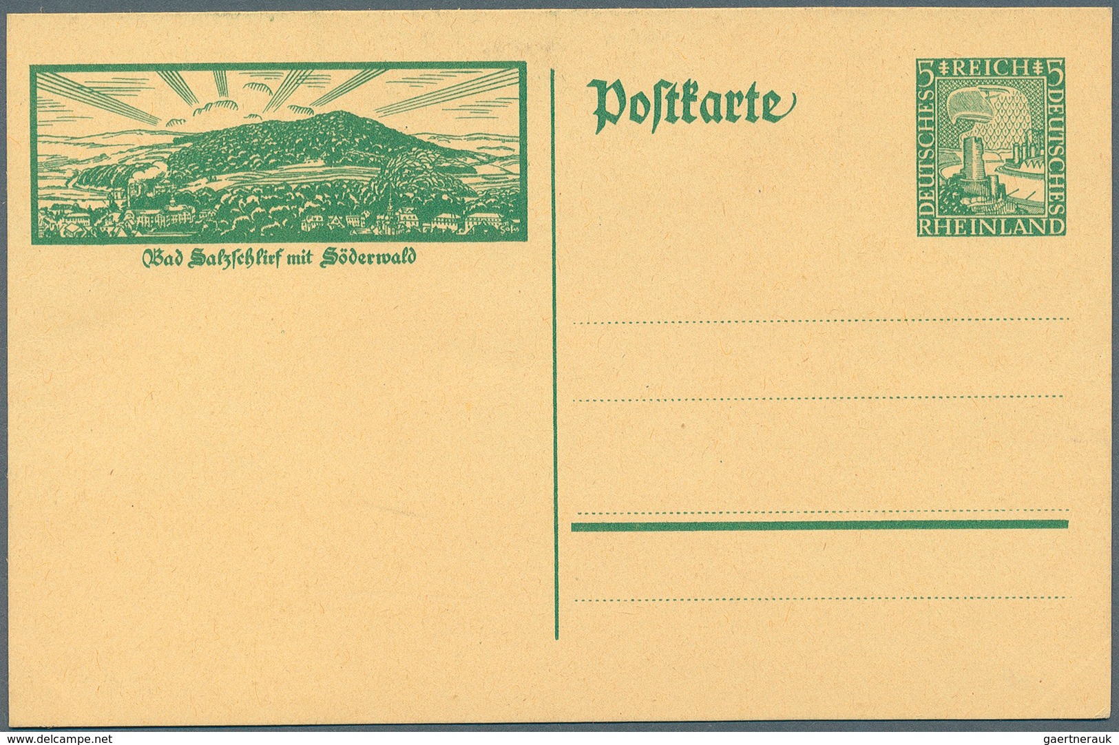 31779 Deutsches Reich - Ganzsachen: 1925/1945. Interessante Sammlung Von 91 Postkarten, Gebraucht Und/oder - Andere & Zonder Classificatie
