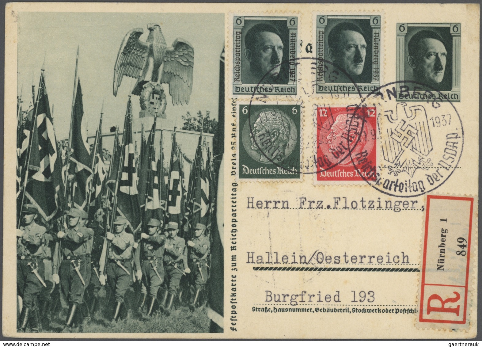 31781 Deutsches Reich - Ganzsachen: 1933/1944, hochwertige Spezialsammlung mit 75 Ganzsachenkarten des III