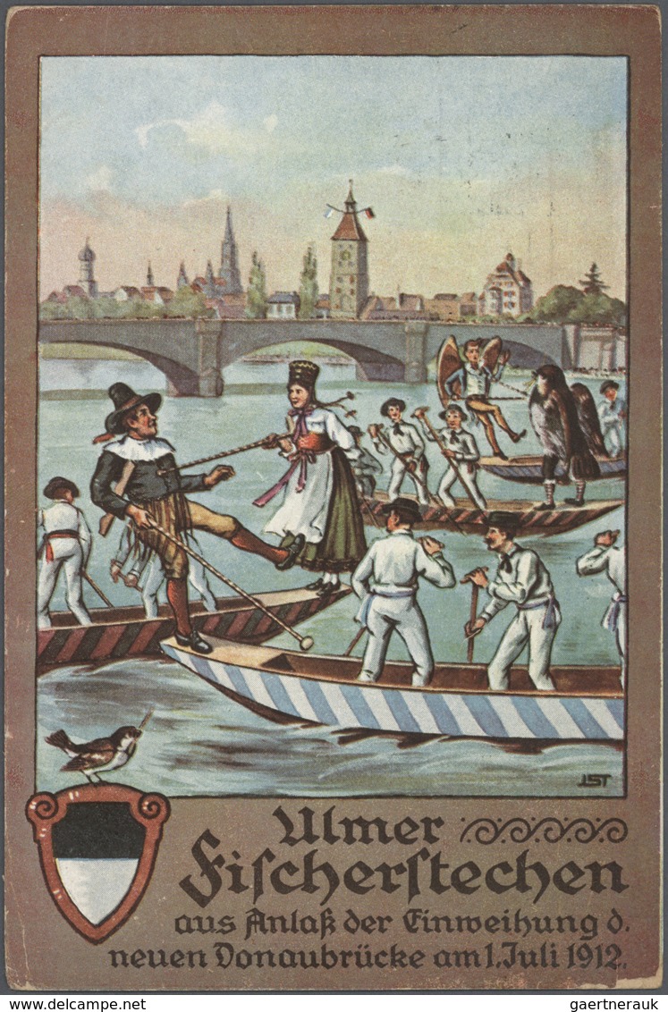 31786 Deutsches Reich - Privatganzsachen: 1874/1914, Umfangreiche, Ungebrauchte Und Gebrauchte Sammlung "P - Sonstige & Ohne Zuordnung