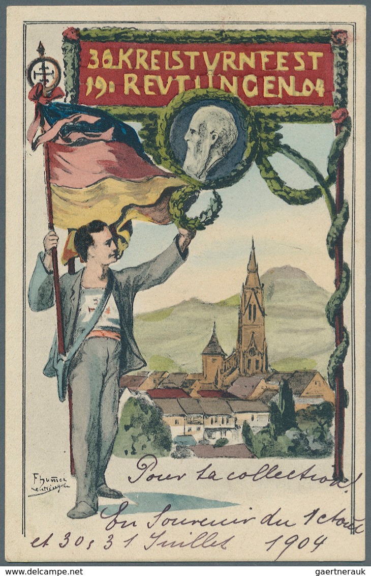 31788 Deutsches Reich - Privatganzsachen: 1886/1914 ca., PRIVATGANZSACHEN, umfangreiche Sammlung mit ca. 2