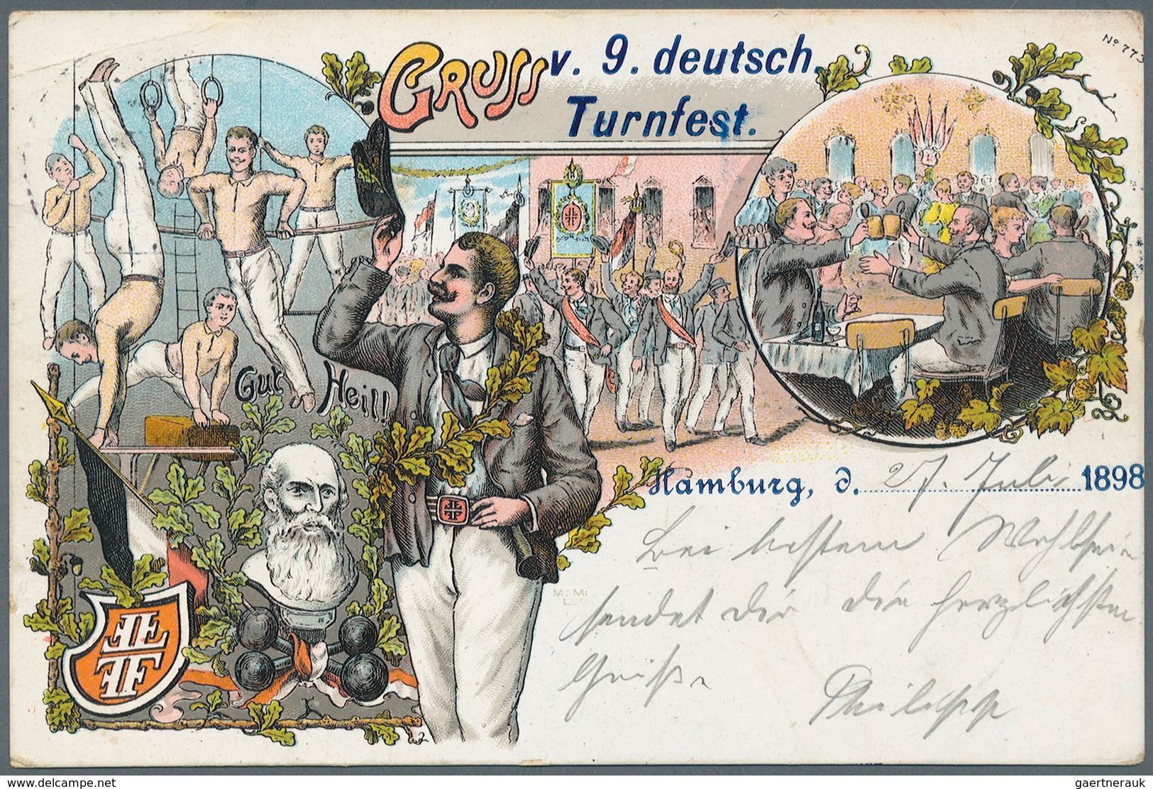 31789 Deutsches Reich - Privatganzsachen: 1890/1914 ca., PRIVATGANZSACHEN, gehaltvolle Sammlung mit ca. 20