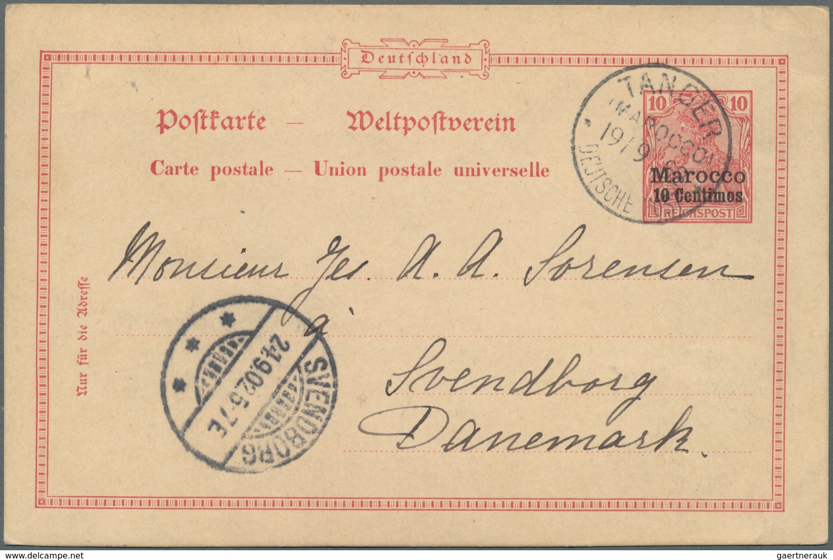 31828 Deutsche Auslandspostämter: 1900/1913, Sammlung Von 39 Gebrauchten Und Ungebrauchten Ganzsachen Chin - Andere & Zonder Classificatie