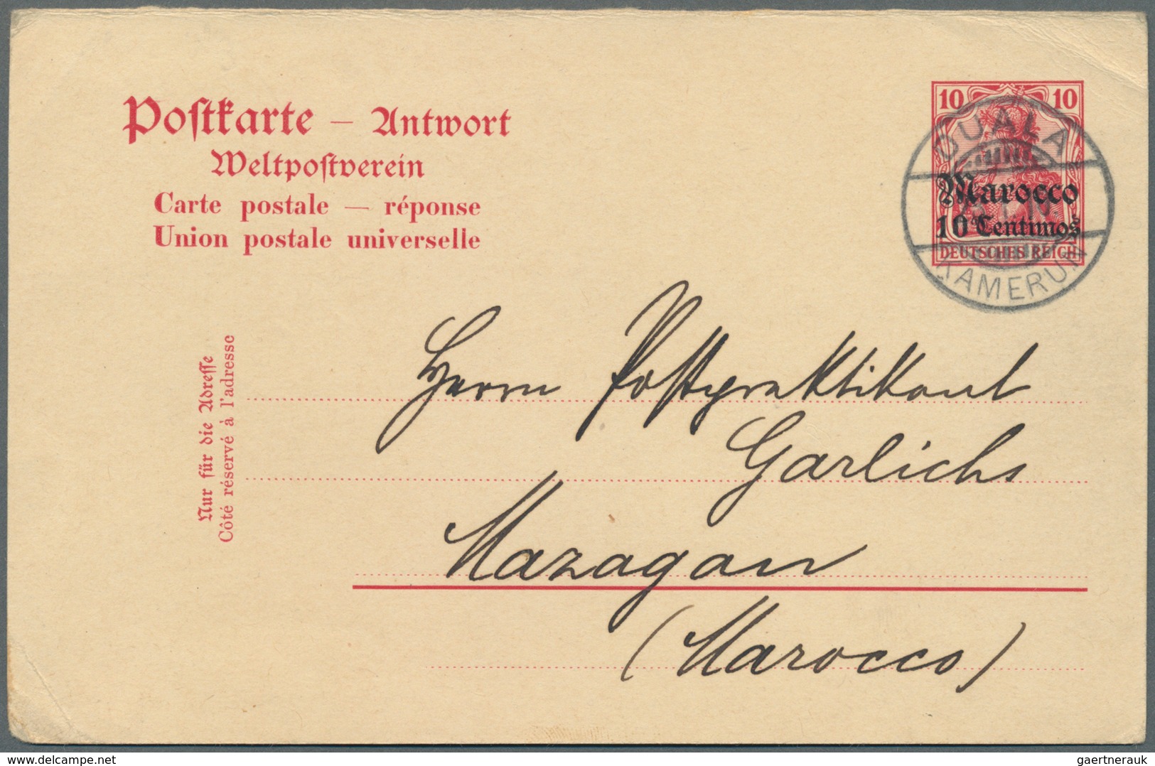 31828 Deutsche Auslandspostämter: 1900/1913, Sammlung Von 39 Gebrauchten Und Ungebrauchten Ganzsachen Chin - Sonstige & Ohne Zuordnung