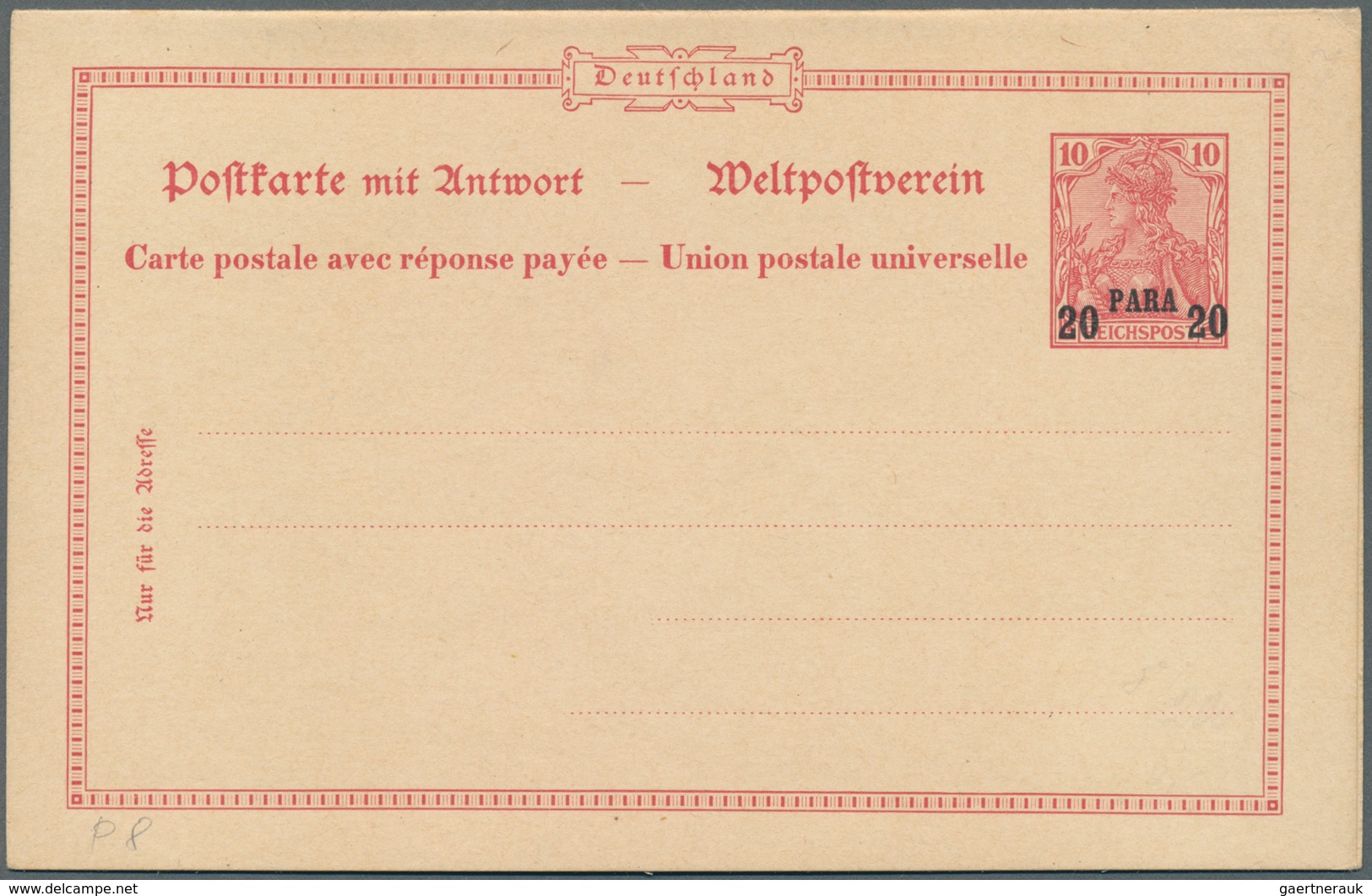 31828 Deutsche Auslandspostämter: 1900/1913, Sammlung Von 39 Gebrauchten Und Ungebrauchten Ganzsachen Chin - Sonstige & Ohne Zuordnung