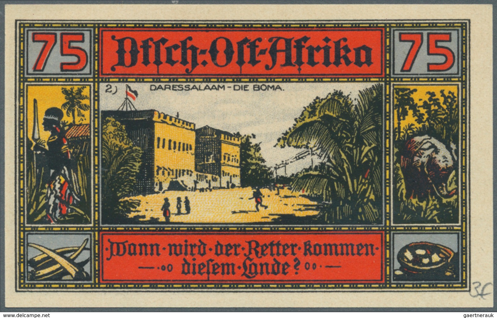 31851 Deutsche Kolonien: 1900/1940 (ca.), Lot Von über 700 Sammelbildern/Vignetten/Notgeldscheinen Mit Kol - Andere & Zonder Classificatie