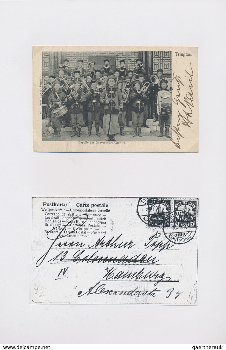 31857 Deutsch-Südwestafrika: 1899/1914, Kleine Auf Blätter Aufgezogene Sammlung Von über 60 Ansichts- Und - Duits-Zuidwest-Afrika