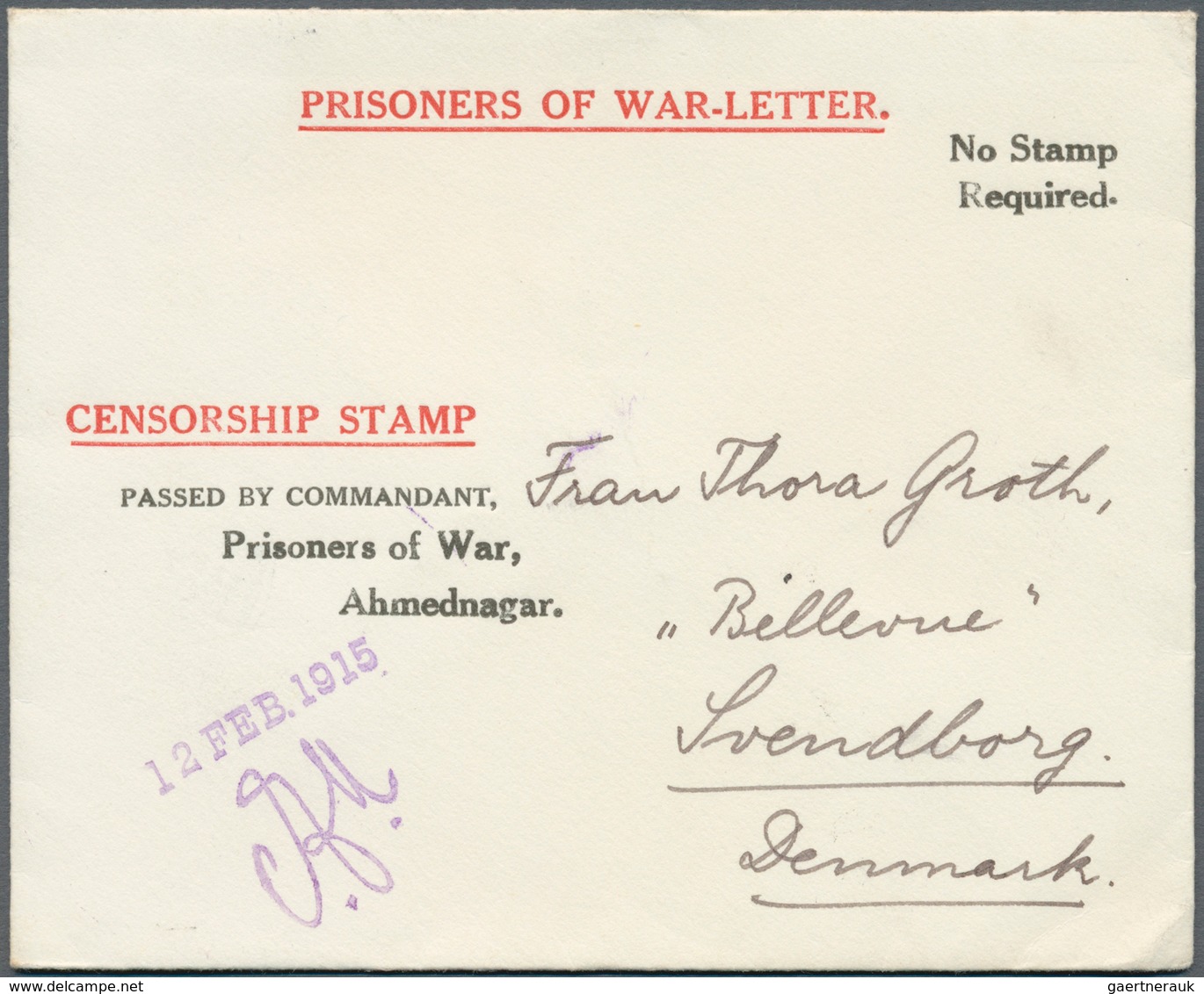 31891 Feldpost 1. Weltkrieg: 1914/1918, Vielfältiger Posten Von Ca. 120 Feldpostbriefen/-karten Mit Vielen - Andere & Zonder Classificatie