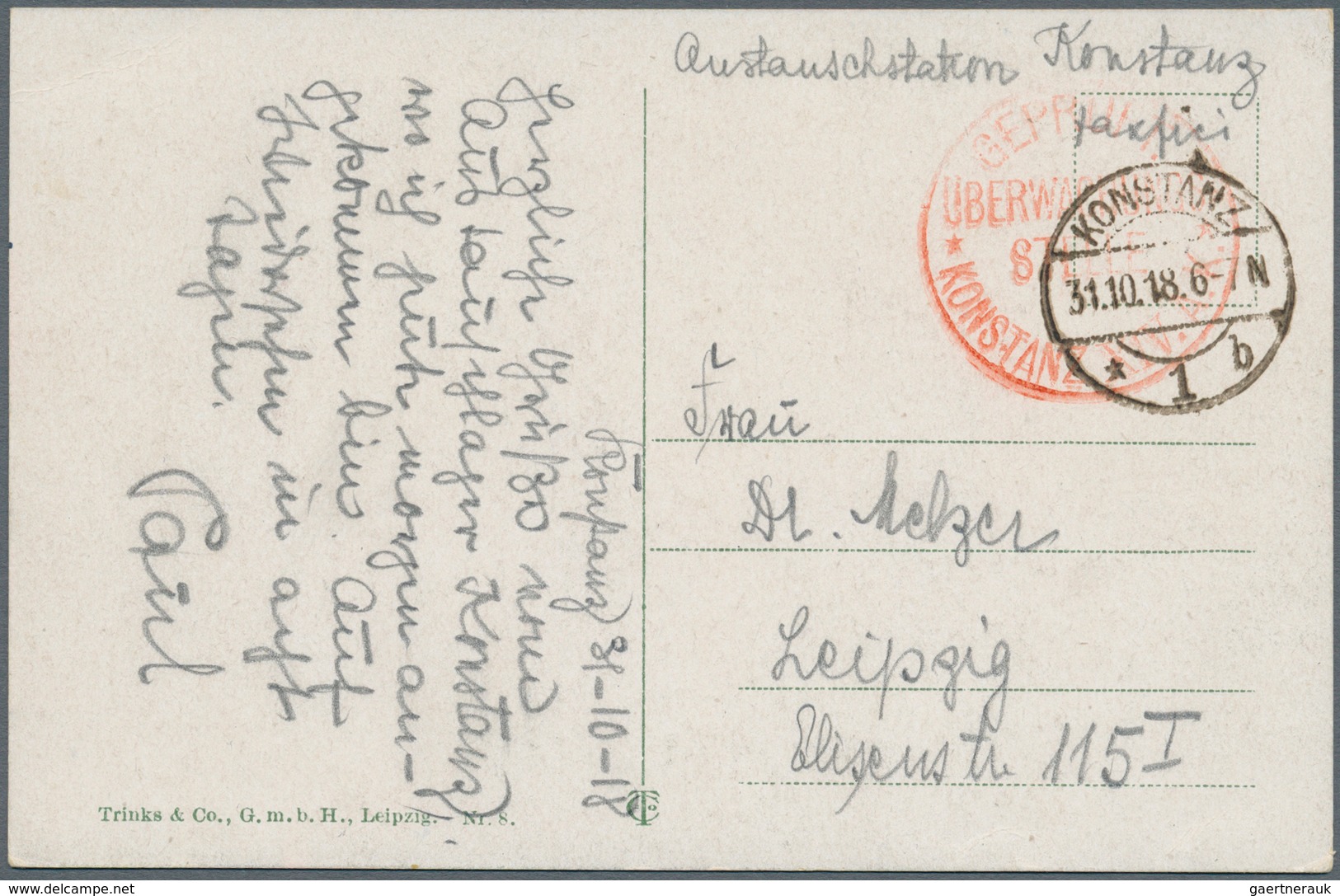 31891 Feldpost 1. Weltkrieg: 1914/1918, vielfältiger Posten von ca. 120 Feldpostbriefen/-karten mit vielen