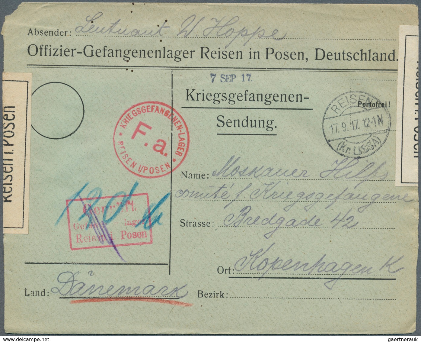 31891 Feldpost 1. Weltkrieg: 1914/1918, vielfältiger Posten von ca. 120 Feldpostbriefen/-karten mit vielen