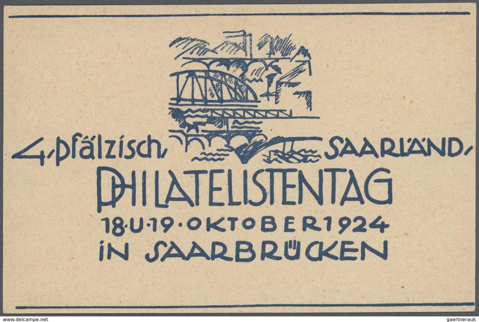 31917 Deutsche Abstimmungsgebiete: Saargebiet - Ganzsachen: 1920/1935. Sammlung Von 22 Postkarten (inkl. 3 - Ganzsachen