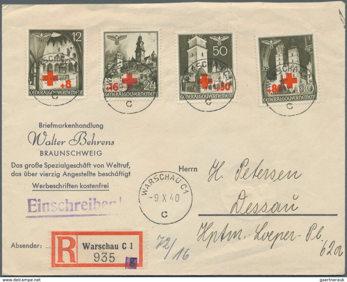 31959 Deutsche Besetzung II. WK: 1938/1941, 39 Teils Sammlerbelege In Guter Qualtität Aus Luxemburg, Elsaß - Bezetting 1938-45