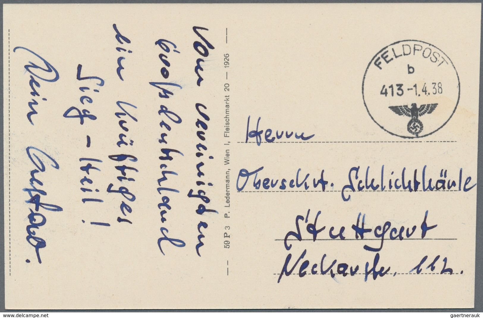 31960 Deutsche Besetzung II. WK: 1938/1944, Interessantes Lot Von 51 Briefen Und Ganzsachen, Dabei Noch 3 - Bezetting 1938-45