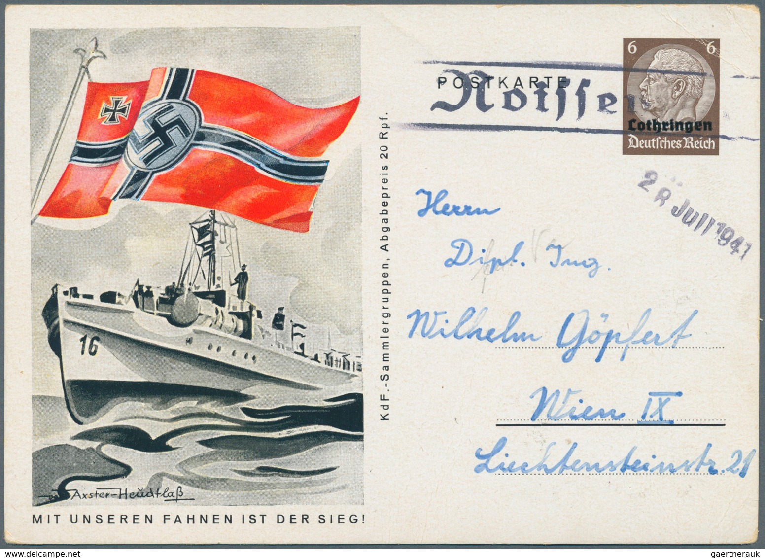 31963 Deutsche Besetzung II. WK: 1938/1945. GANZSACHEN. Spannende Sammlung Von 58 Postkarten Aus Versch. G - Besetzungen 1938-45