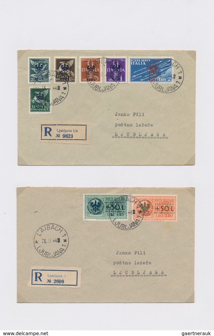 31966 Deutsche Besetzung II. WK: 1939/44, Belege-Sammlung B&M und GG sowie Kanalinseln, Frankreich, Sudete