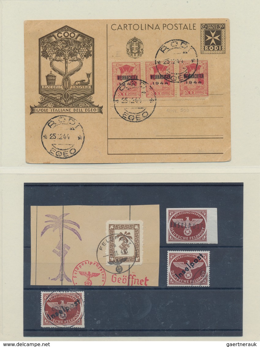 32038 Feldpost 2. Weltkrieg: 1939/1945 (ca): Interessante Sammlung Von 90 Feldpostbelegen. Dabei Viele Ung - Sonstige & Ohne Zuordnung