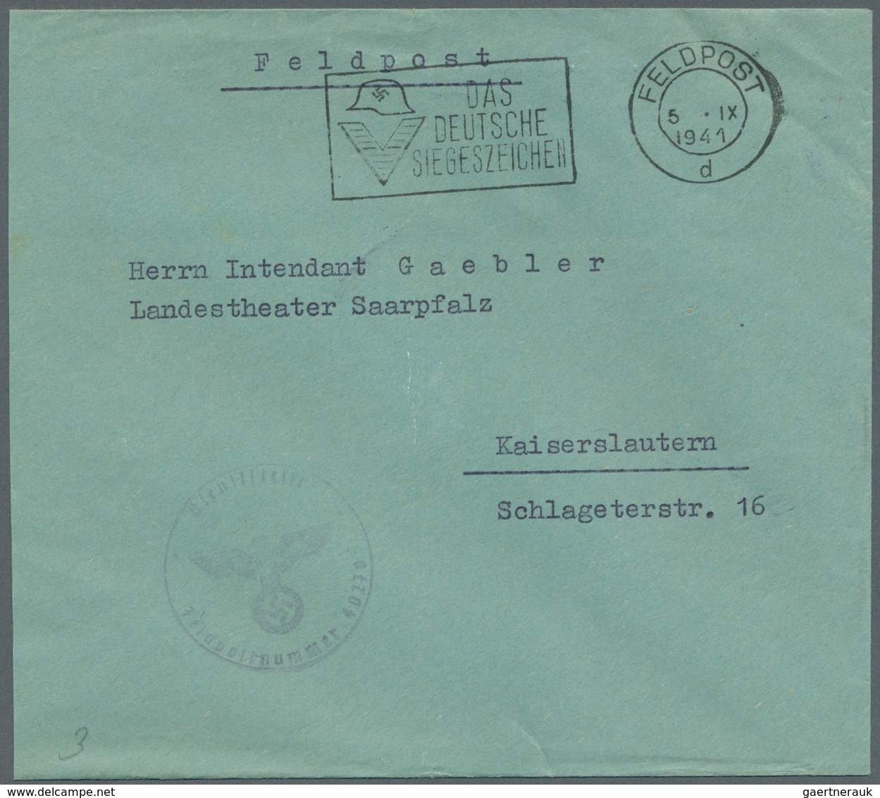 32039 Feldpost 2. Weltkrieg: 1939/1945, 66 Teils Bessere Belege, Mit Briefen Aus Italien An Feldpostnummer - Andere & Zonder Classificatie