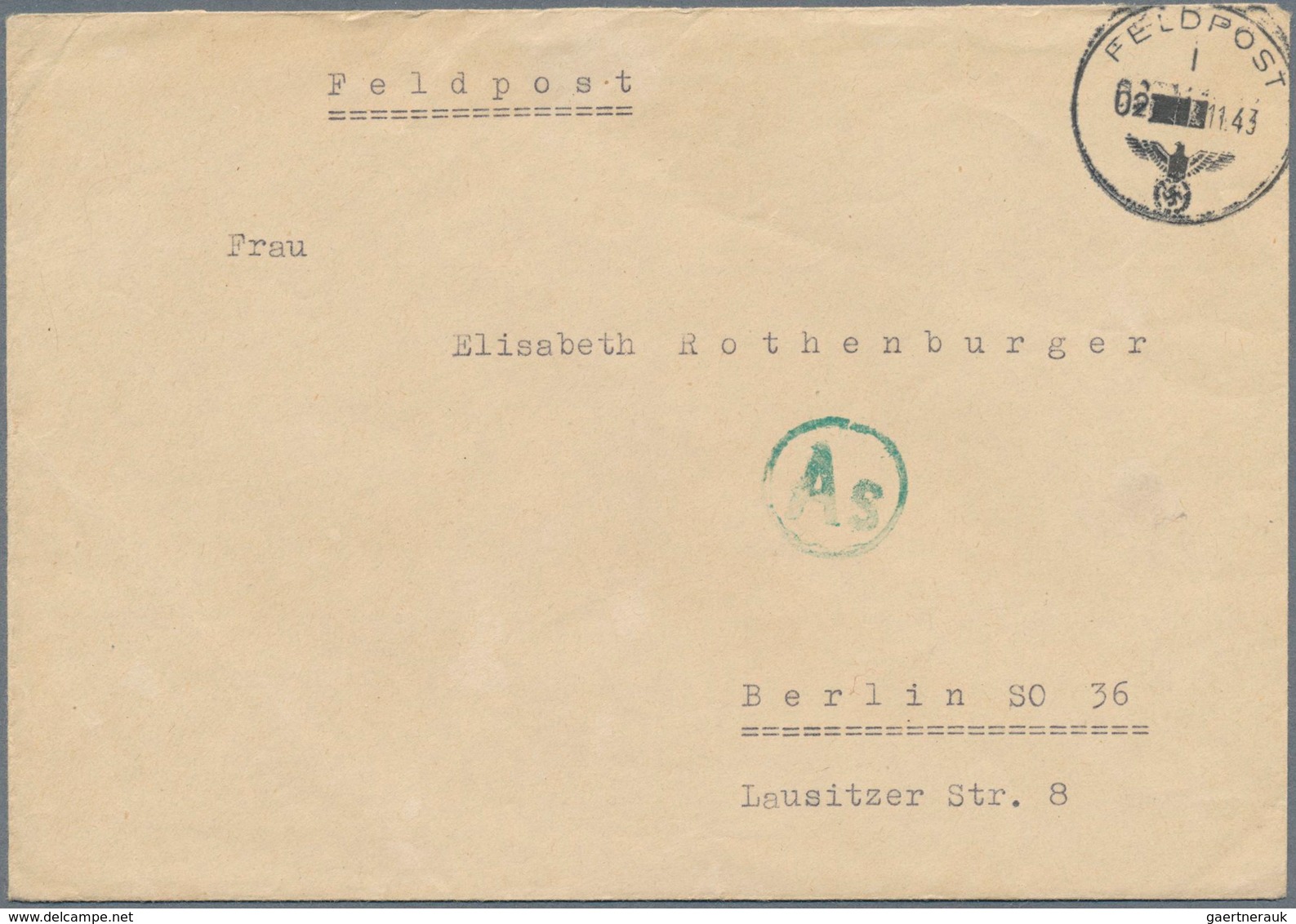 32049 Feldpost 2. Weltkrieg: 1939/1945, Vielseitiger Bestand Von Ca. 100 Belegen (alle Belege Entschlüssel - Sonstige & Ohne Zuordnung