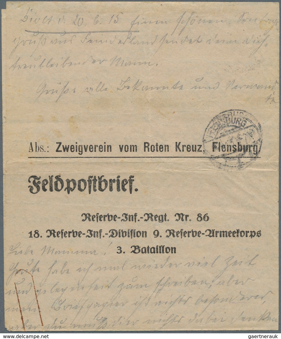 32076 Kriegsgefangenen-Lagerpost: 1914/1918, Ca. 280 Kriegsgefangenenpost In Bzw. Aus Verschiedene Lagern - Andere & Zonder Classificatie