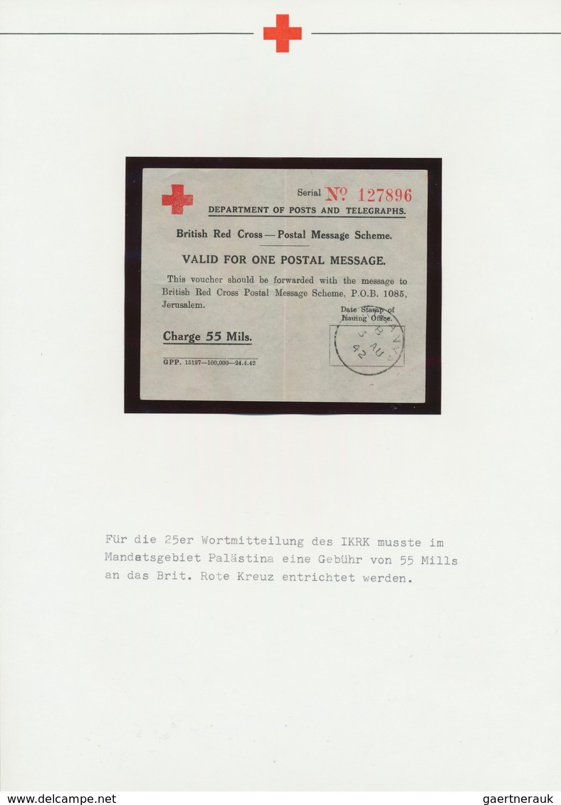 32086 Kriegsgefangenen-Lagerpost: 1945/2000 (ca.), umfangreiche Sammlung "Der Suchdienst vom Roten Kreuz"m