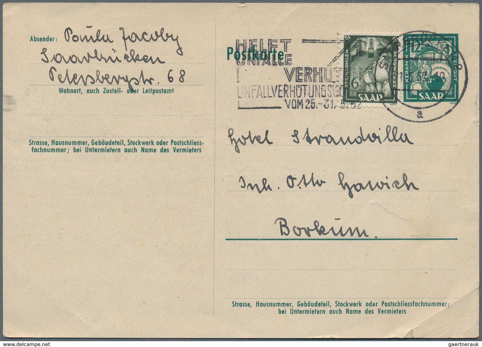 32121 Deutschland Nach 1945: 1945/1958, Vielseitige Partie Von Ca. 214 Briefen Und Karten Mit All.Besetzun - Verzamelingen