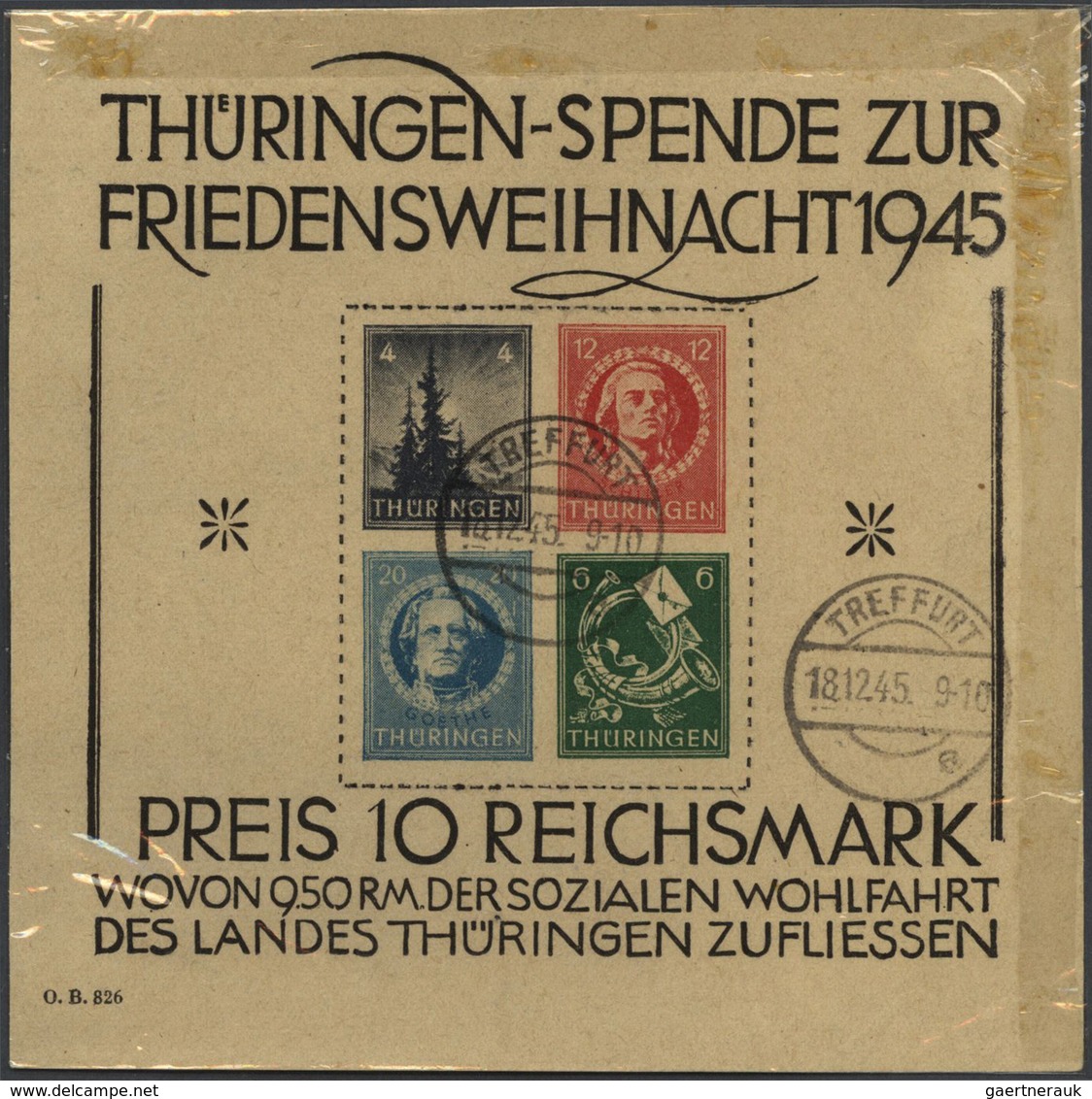 32146 Deutschland Nach 1945: 1945-1949, Tolle Sammlung Ab Lokalausgaben, Mit Starkem Teil SBZ, Blöcken, Fr - Verzamelingen