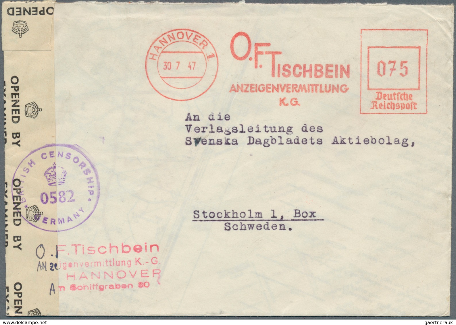 32161 Deutschland nach 1945: 1946/1955, FREISTEMPEL, ca. 450 Belege, dabei viele aptierte Stempel aus dem