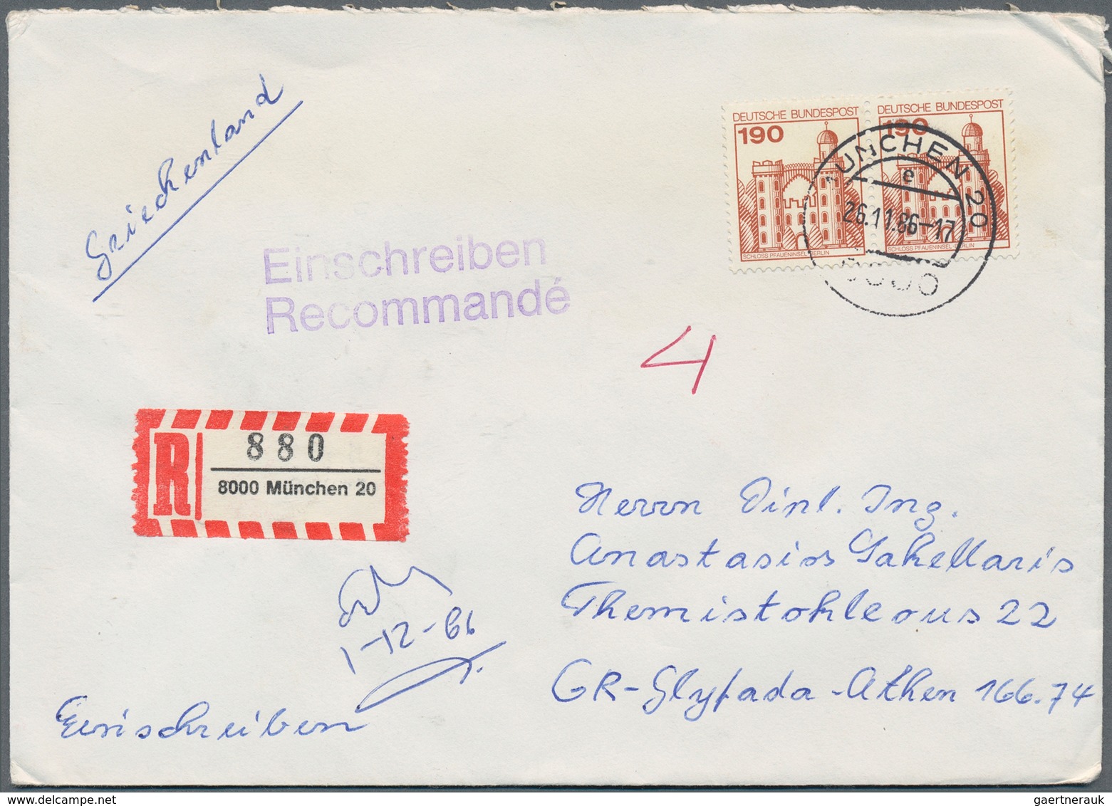 32163 Deutschland Nach 1945: 1946/2005 (ca.), Posten Von Ca. 500 Briefen/Karten/Ganzsachen, Etwas Zonen Un - Sammlungen