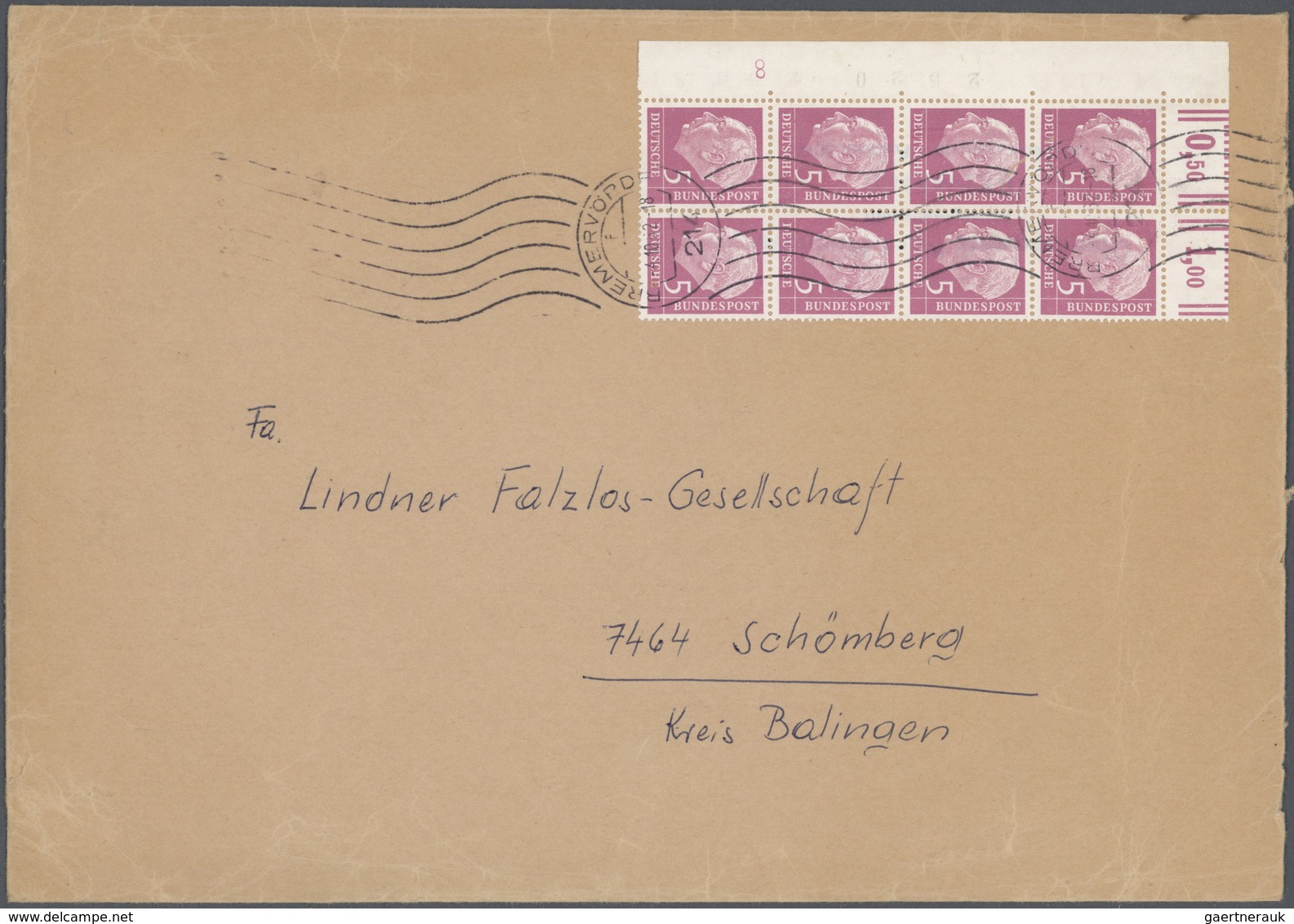 32169 Deutschland nach 1945: 1948/71, Plattennummern und Druckerzeichen - Sammlung der Dauerserien postfri