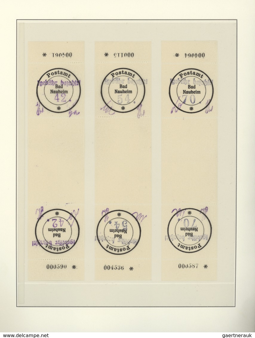 32175 Deutsche Lokalausgaben ab 1945: APOLDA - WURZEN: 1945/46, umfangreiche Sammlung postfrisch bzw. unge