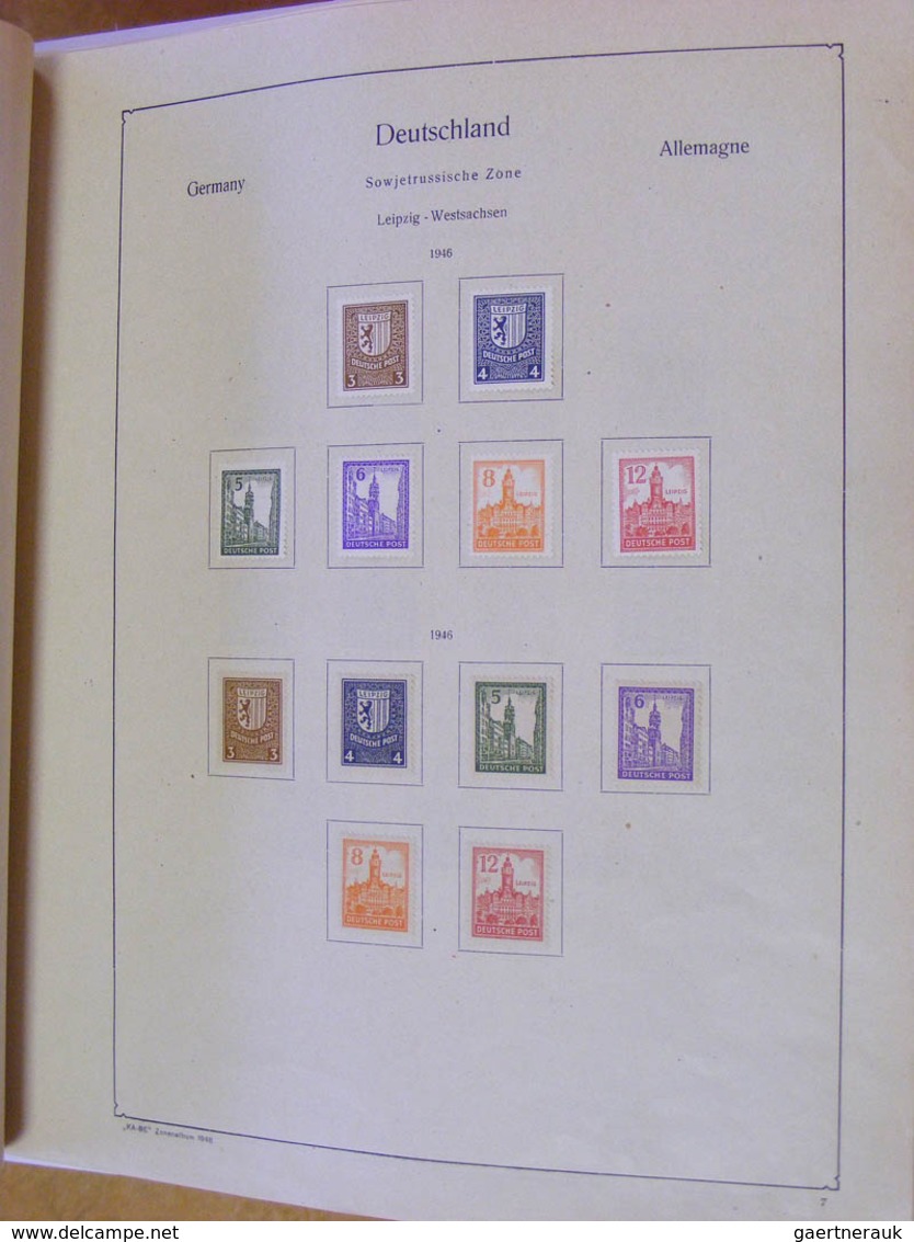 32216 Sowjetische Zone Und DDR: 1945-1972. MNH, Mint Hinged And Used Collection Sovjetzone And DDR 1945-19 - Verzamelingen