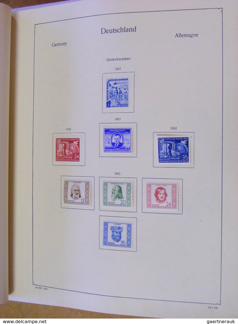 32216 Sowjetische Zone und DDR: 1945-1972. MNH, mint hinged and used collection Sovjetzone and DDR 1945-19