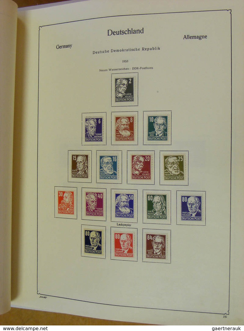 32216 Sowjetische Zone und DDR: 1945-1972. MNH, mint hinged and used collection Sovjetzone and DDR 1945-19